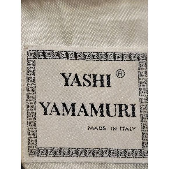 Yashi Yamamuri Mens Short Sleeve  Rayon Shirt Made in Italy  Size M #965 - Picture 5 of 7